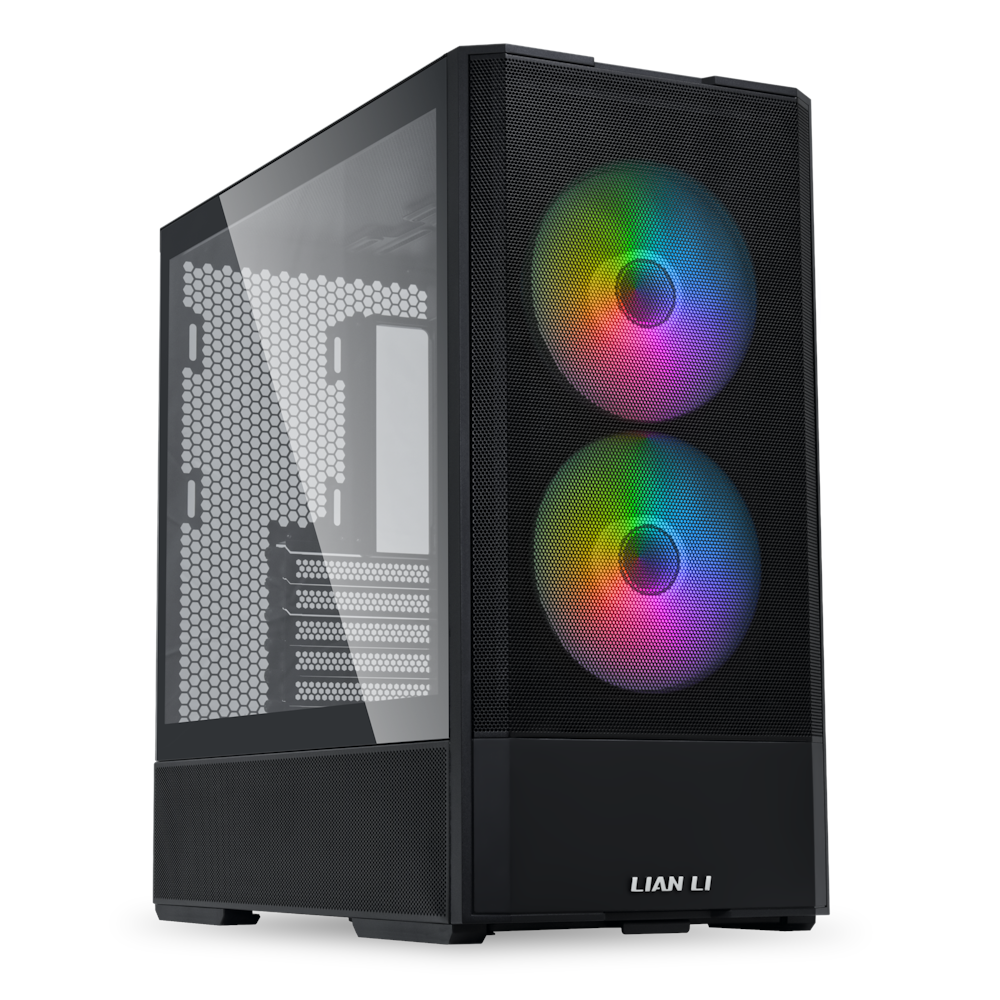 A large main feature product image of Lian Li Lancool 207 - Compact Mid Tower ATX Case (Black)