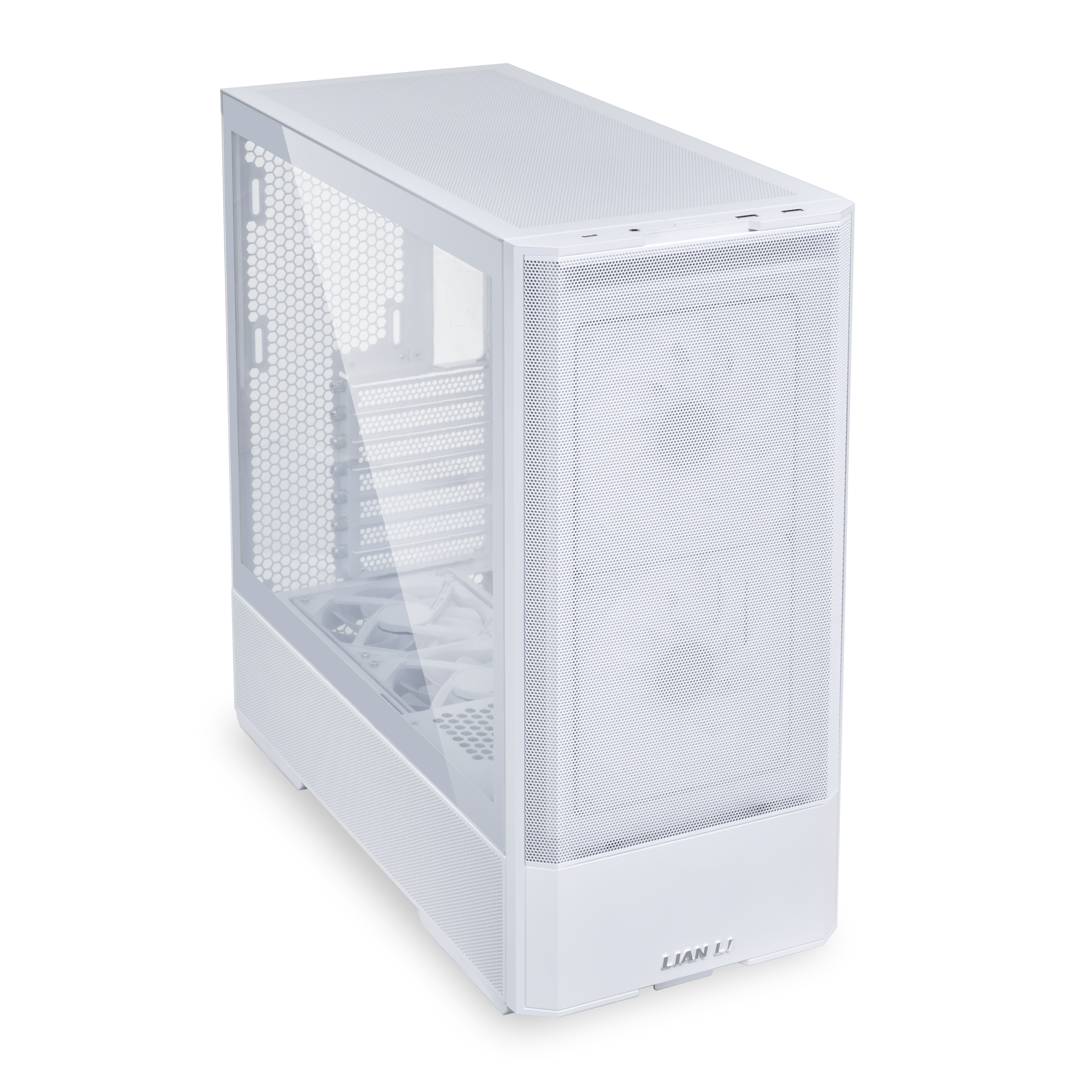 A large main feature product image of Lian Li Lancool 207 - Compact Mid Tower ATX Case (White)