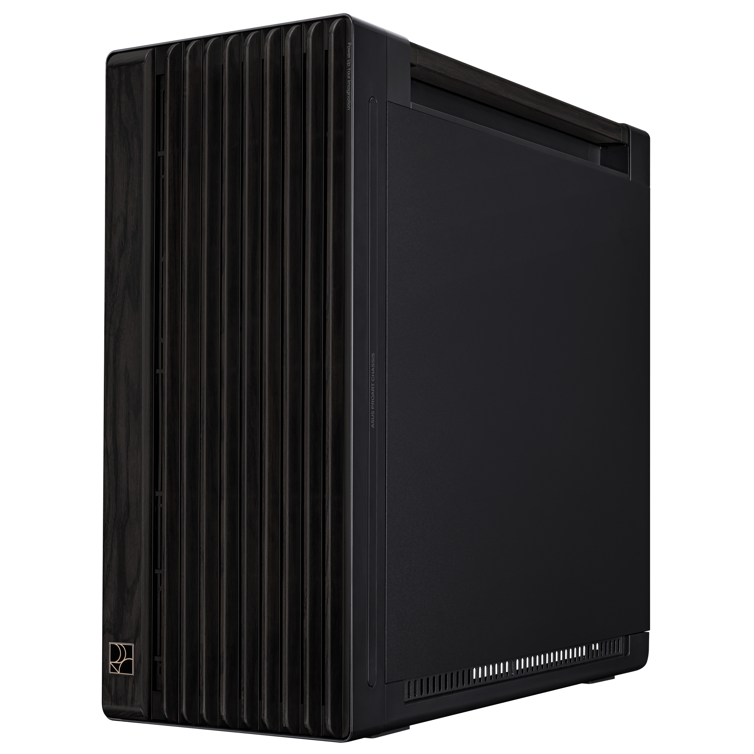 A large main feature product image of ASUS ProArt PA602 Mid Tower Case - Wood TG