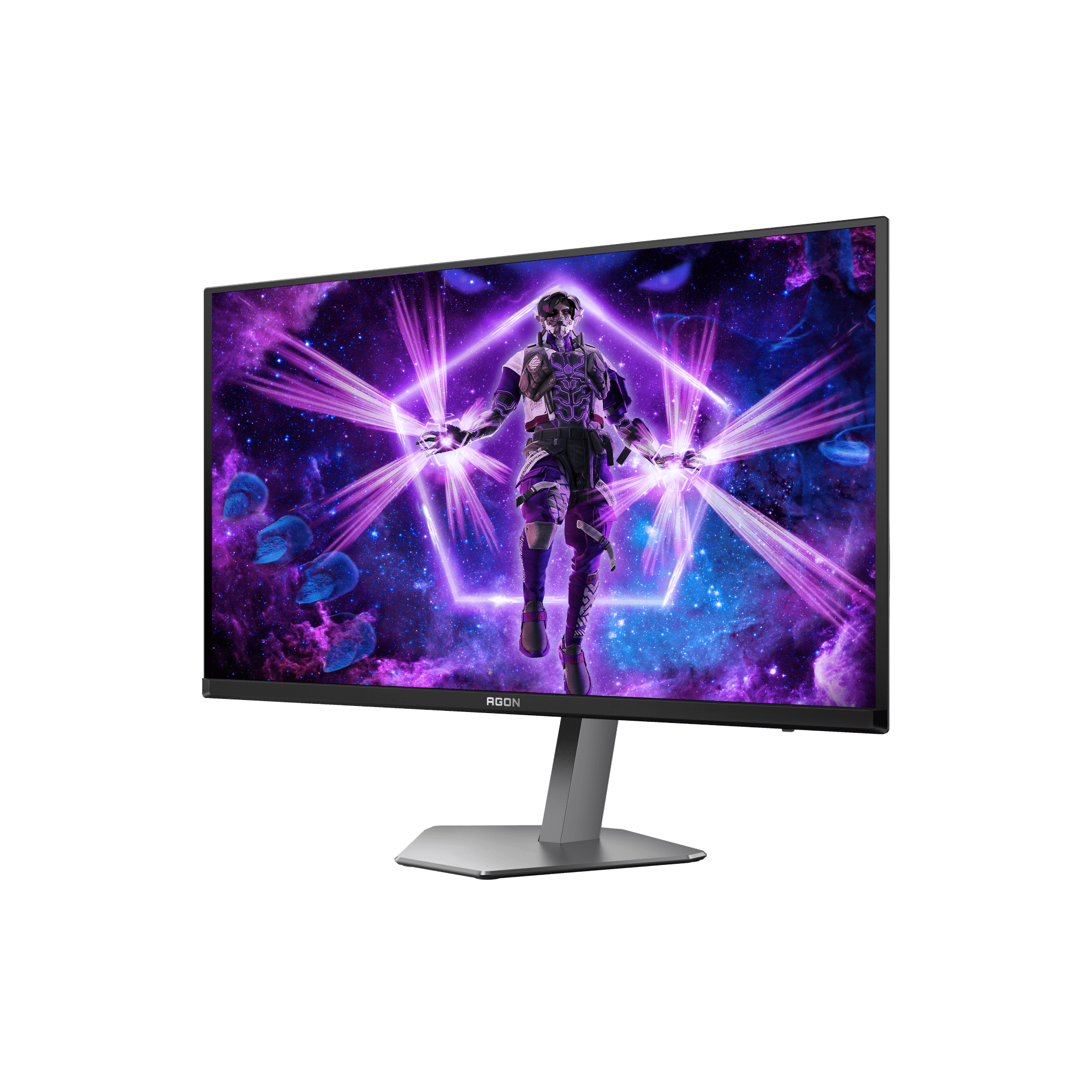 A large main feature product image of AOC Gaming AG276QZD2 - 27" 2k 1440p 240Hz 0.03ms OLED Monitor