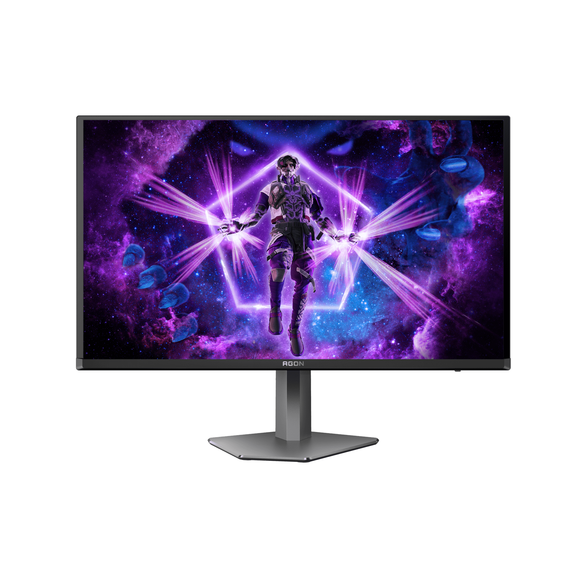 A large main feature product image of AOC Gaming AG276QZD2 - 27" 2k 1440p 240Hz 0.03ms OLED Monitor