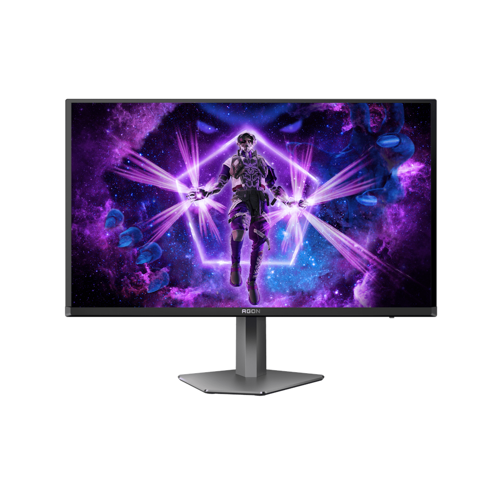 A large main feature product image of AOC Gaming AG276QZD2 - 27" 2k 1440p 240Hz 0.03ms OLED Monitor