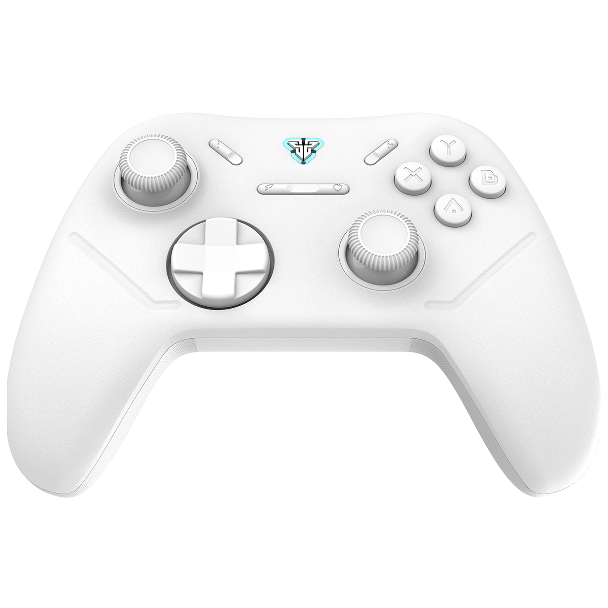 A large main feature product image of Fantech Shooter III Gamepad - Wireless Multi-Platform Hall-Effect Controller (White)