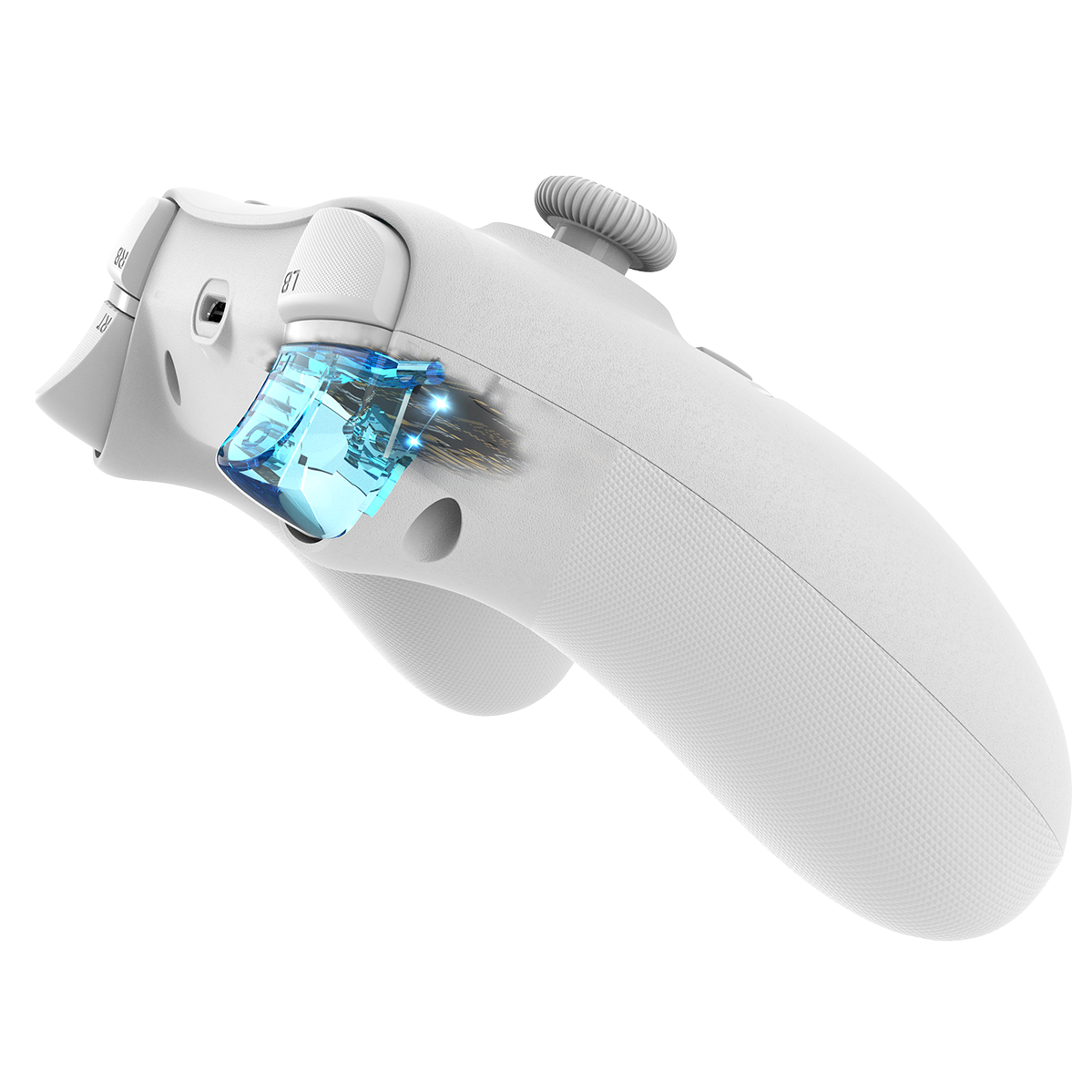 A large main feature product image of Fantech Shooter III Gamepad - Wireless Multi-Platform Hall-Effect Controller (White)