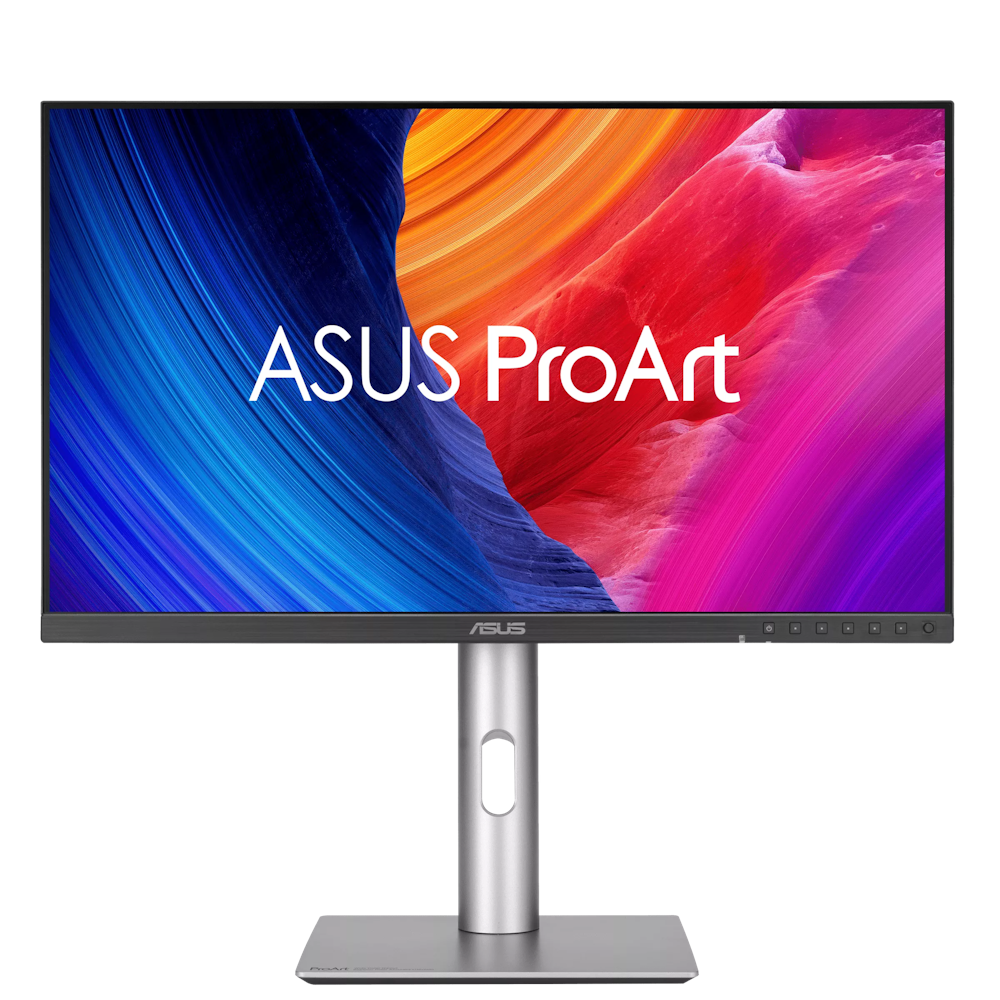 A large main feature product image of ASUS ProArt PA27JCV - 27" 5K 60Hz IPS Professional Monitor