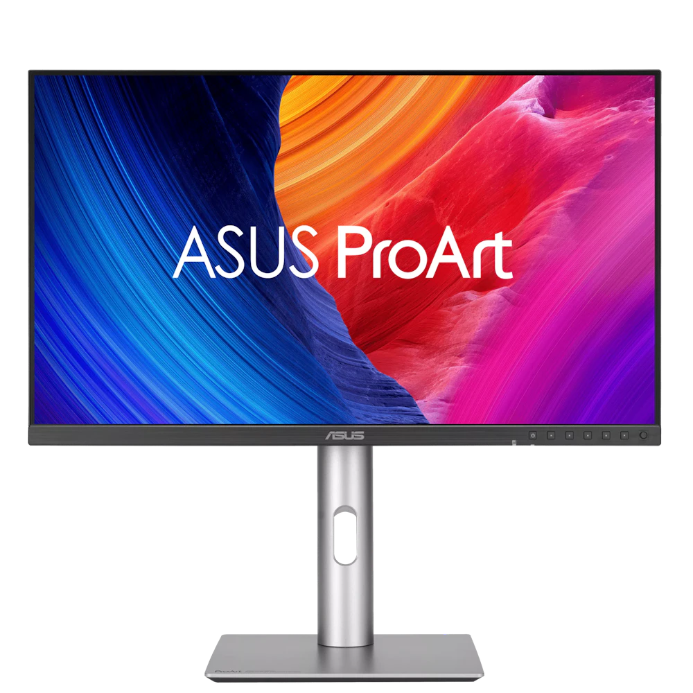 A large main feature product image of ASUS ProArt PA27JCV - 27" 5K 60Hz IPS Professional Monitor