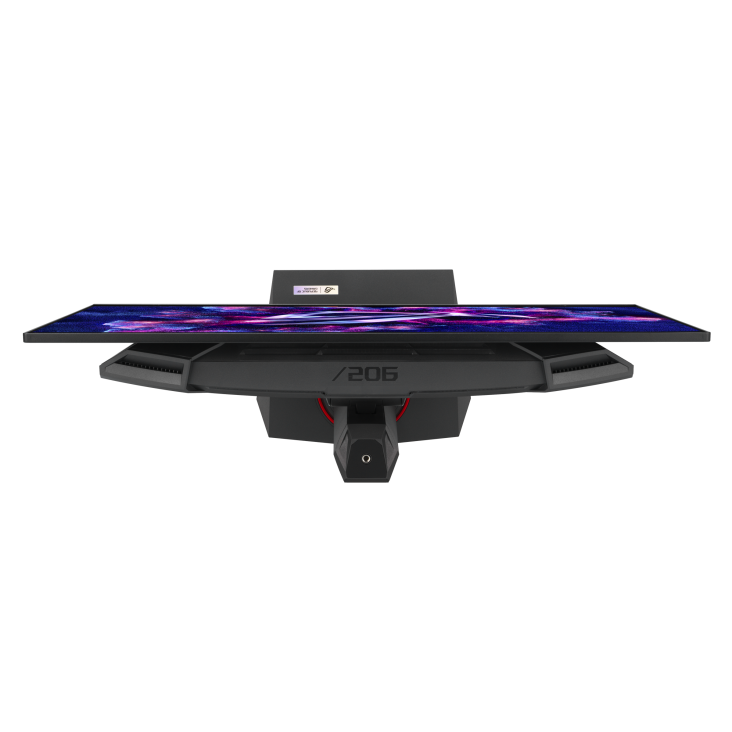 A large main feature product image of ASUS ROG Strix XG27ACDNG - 27" 1440p 360Hz 0.03ms QD-OLED Gaming Monitor