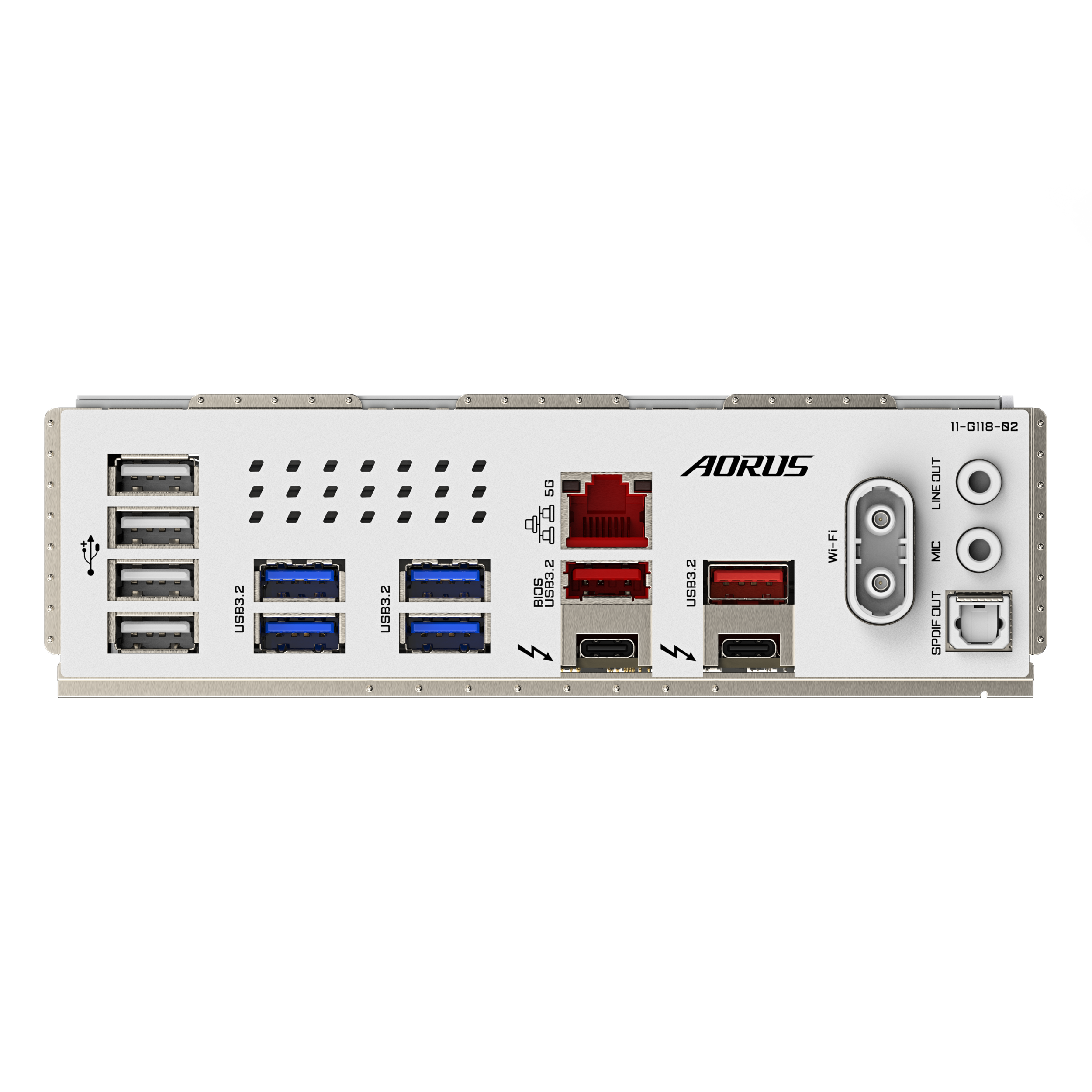 A large main feature product image of Gigabyte Z890 AORUS PRO ICE LGA1851 ATX Desktop Motherboard