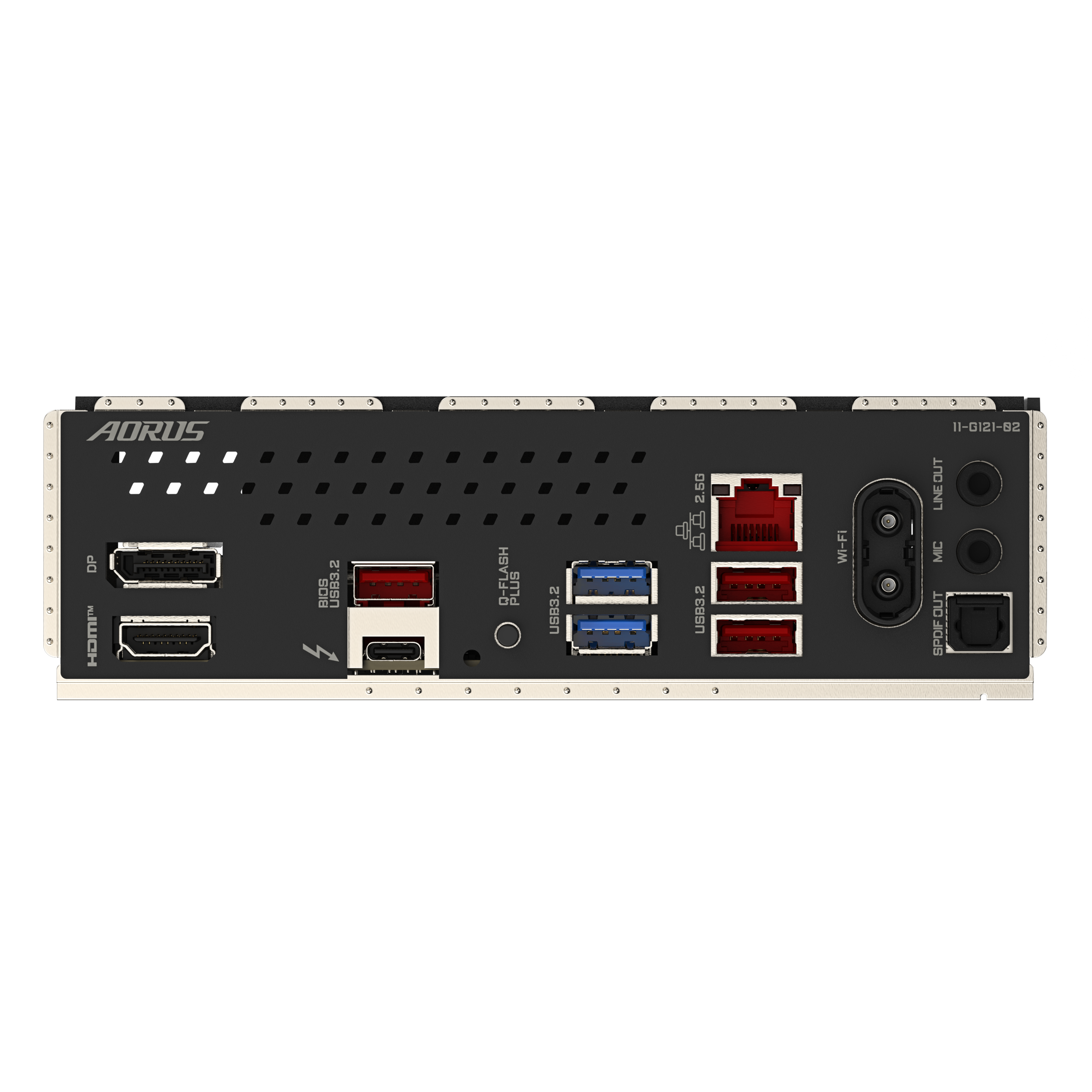 A large main feature product image of Gigabyte Z890I AORUS ULTRA LGA1851 Mini-ITX Desktop Motherboard