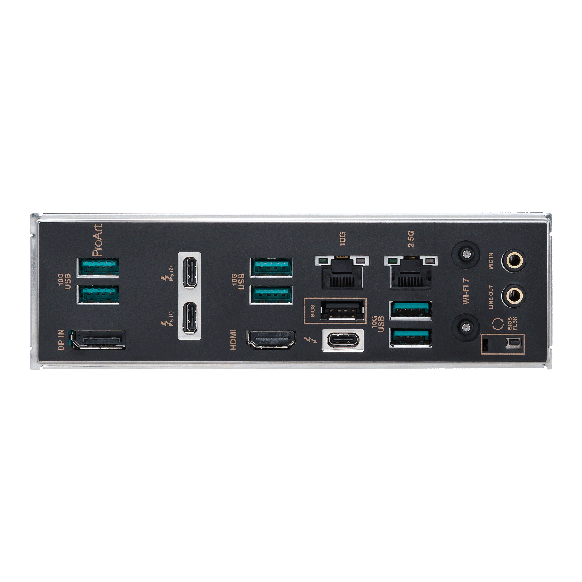 A large main feature product image of ASUS ProArt Z890 Creator WiFi LGA1851 ATX Desktop Motherboard