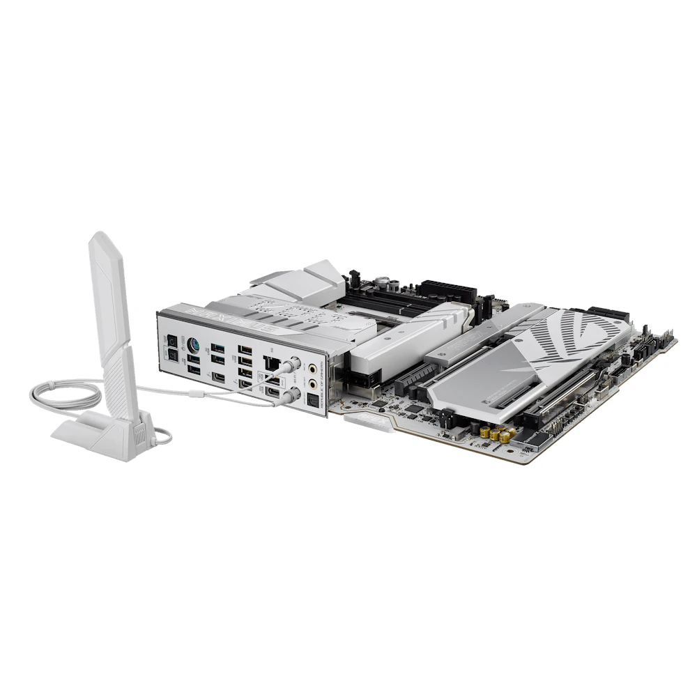 A large main feature product image of ASUS ROG Maximus Z890 Apex LGA1851 ATX Desktop Motherboard