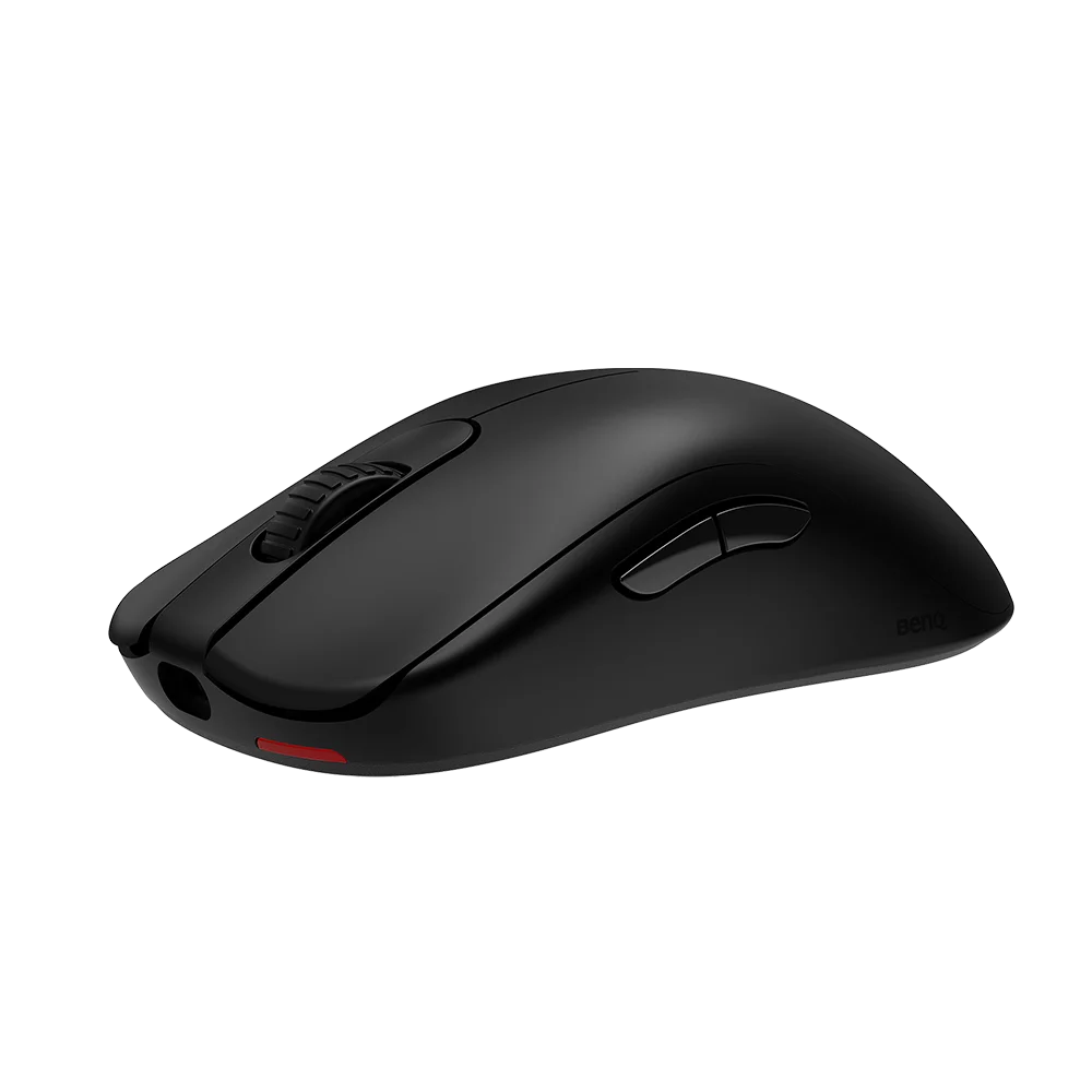 A large main feature product image of BenQ ZOWIE FK2-DW 4K Wireless Gaming Mouse - Low Profile