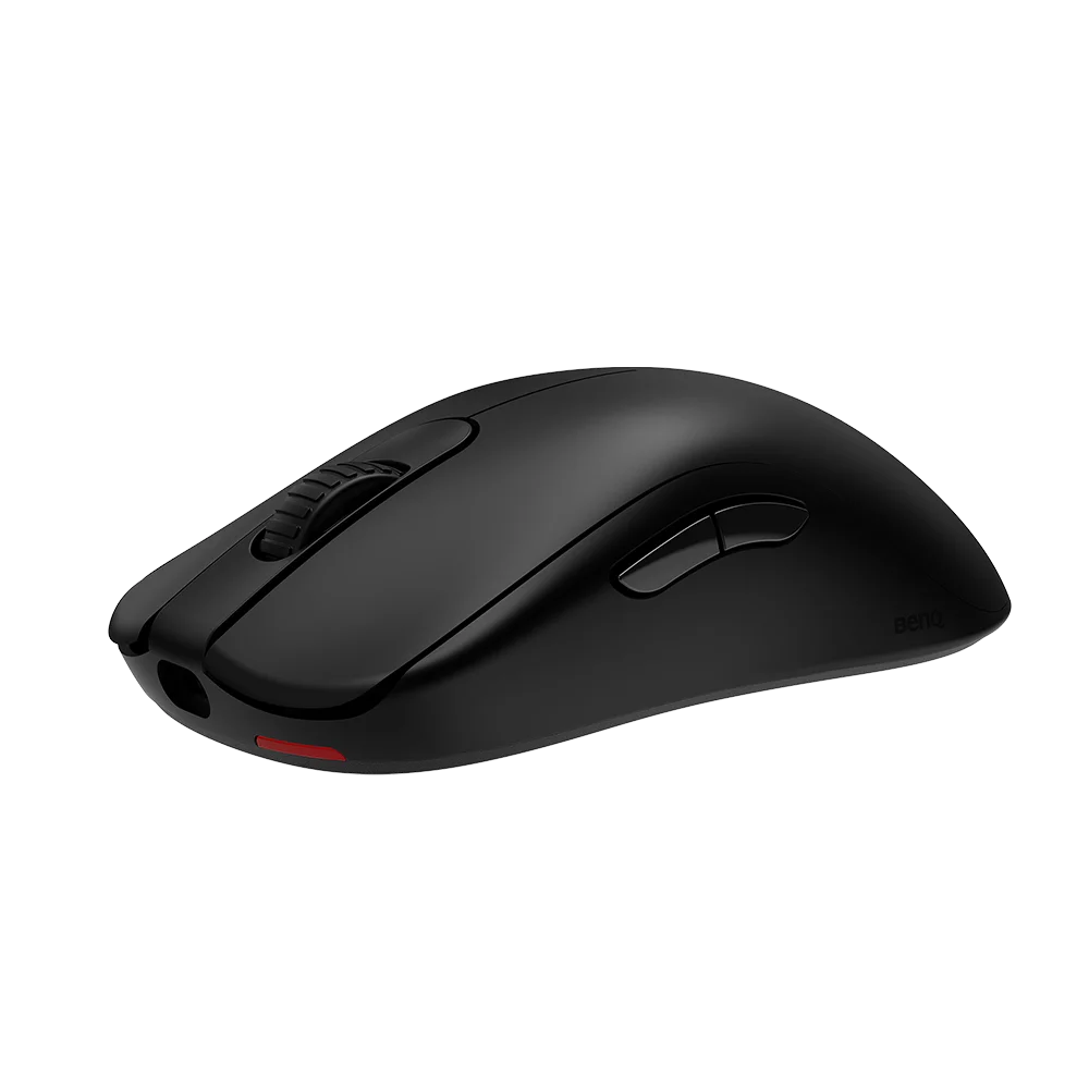 A large main feature product image of BenQ ZOWIE FK2-DW 4K Wireless Gaming Mouse - Low Profile