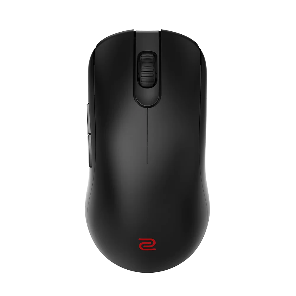 A large main feature product image of BenQ ZOWIE FK2-DW 4K Wireless Gaming Mouse - Low Profile
