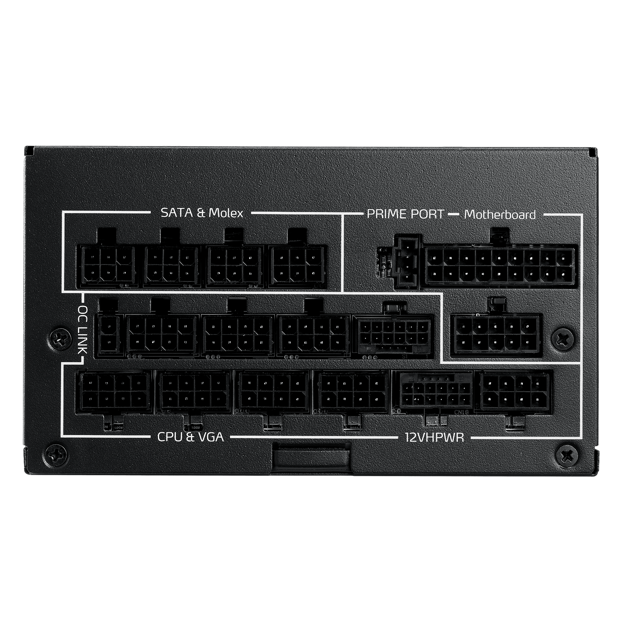 A large main feature product image of ADATA XPG Fusion 1600W Titanium PCIe 5.0 ATX 3.0 Modular PSU