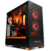 A product image of EX-DEMO PLE Pop Orange A770 Prebuilt Ready To Go Gaming PC