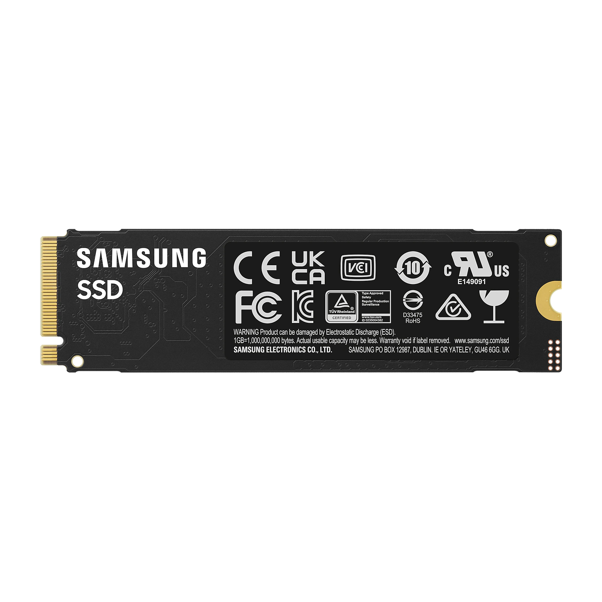 A large main feature product image of Samsung 990 Evo PLUS PCIe Gen5/4 NVMe M.2 SSD - 1TB