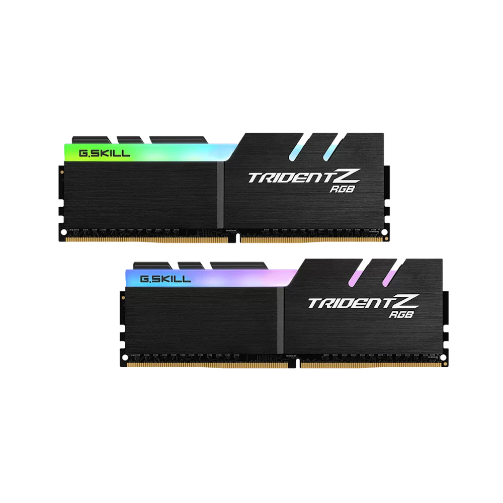 A large main feature product image of G.Skill Trident Z RGB 32GB Kit (2x16GB) DDR4-3200 C16