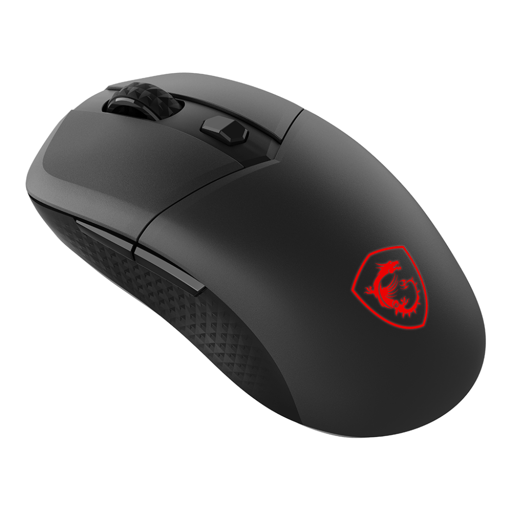 A large main feature product image of MSI Versa 300 Wireless Gaming Mouse