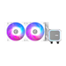 A product image of MSI MAG CoreLiquid A13 240mm AIO Liquid CPU Cooler - White