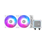 A small tile product image of MSI MAG CoreLiquid A13 240mm AIO Liquid CPU Cooler (White)