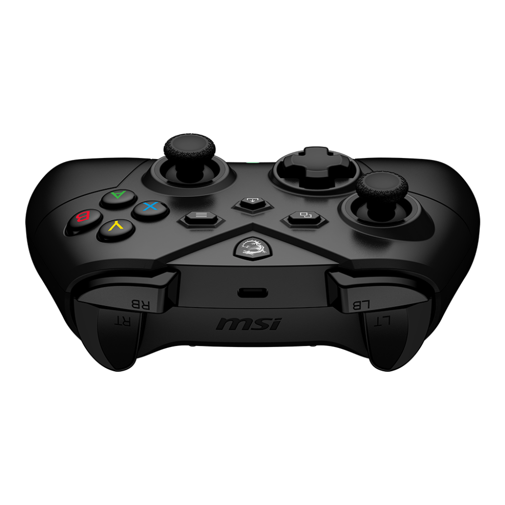 A large main feature product image of MSI Force GC300 Wireless Gaming Controller 
