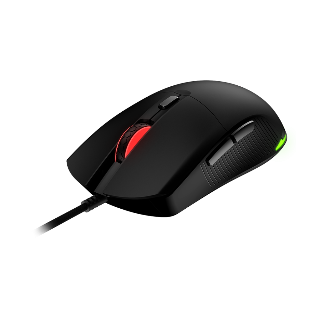 A large main feature product image of MSI Forge GM310  RGB Wired Gaming Mouse