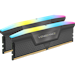 A product image of EX-DEMO Corsair Vengeance RGB 32GB Kit (2x16GB) XMP/EXPO DDR5 C30 6000MHz - Grey