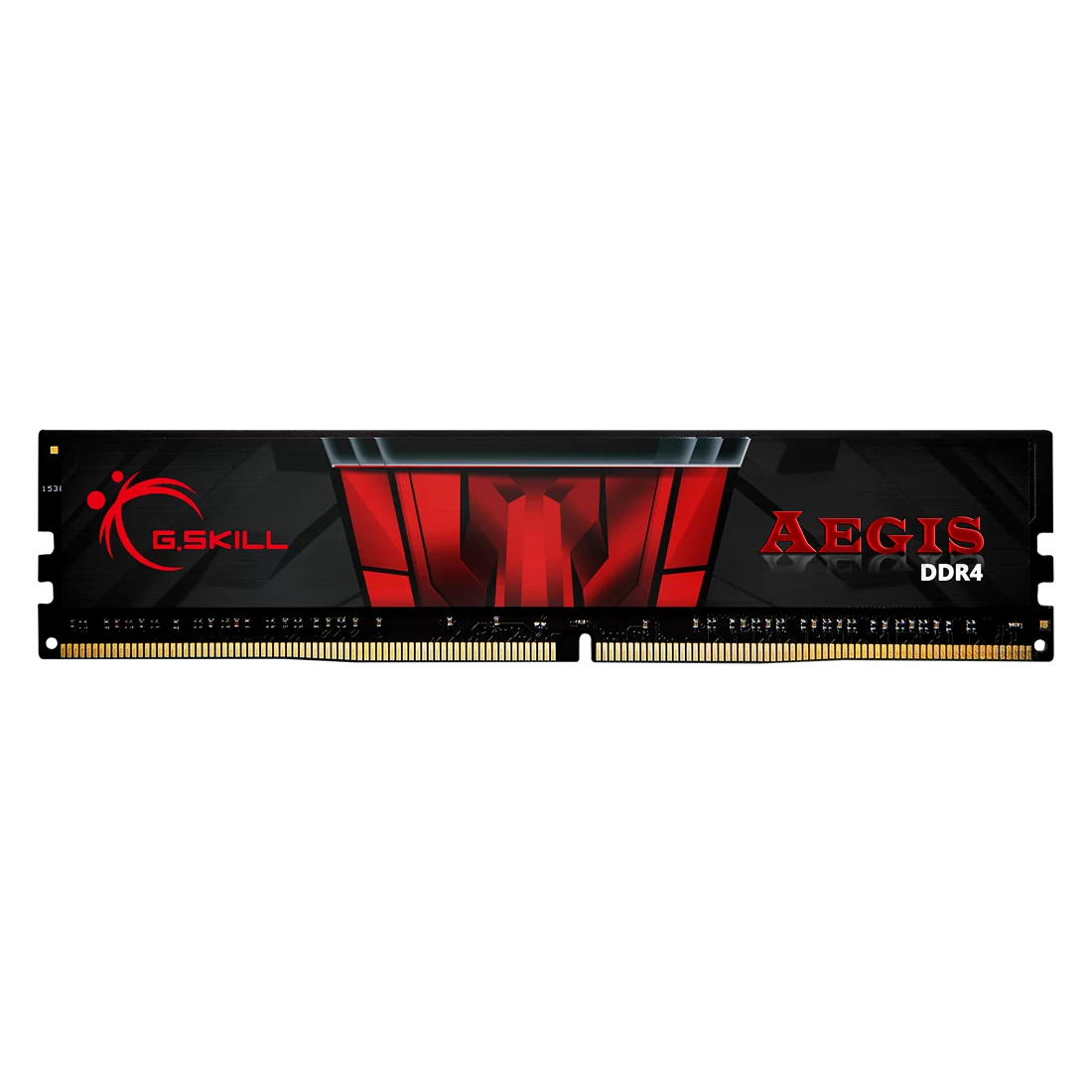 A large main feature product image of G.Skill Aegis 16GB (1x16GB) DDR4-2666 C19