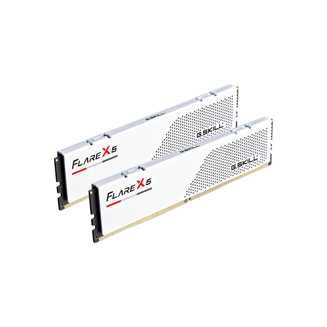 A large main feature product image of G.Skill Flare X5 64GB Kit (2x32GB) XMP/EXPO DDR5-6000 C36 - White