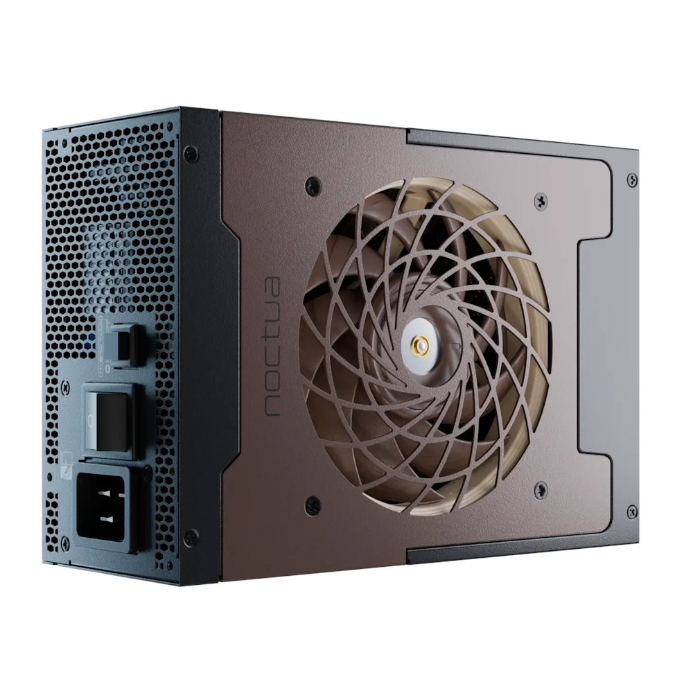 A large main feature product image of Seasonic PRIME TX 1600W Titanium PCIe 5.1 ATX 3.1 Modular PSU (Noctua Edition)
