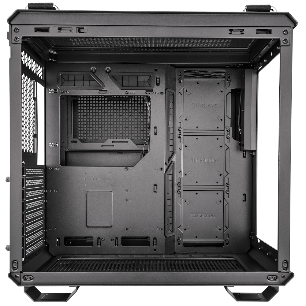 A large main feature product image of ASUS TUF Gaming GT502 Horizon Mid Tower Case - Black