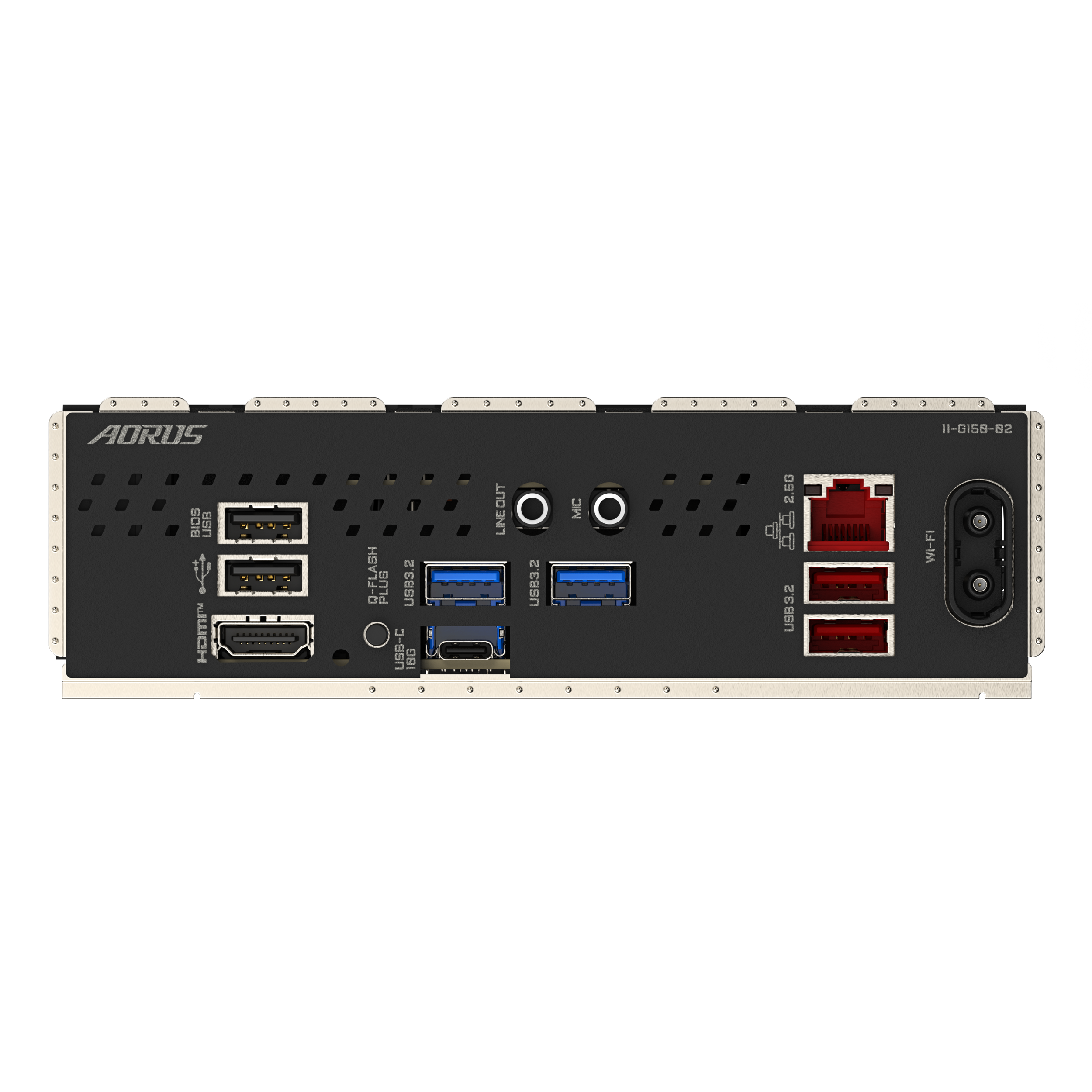 A large main feature product image of Gigabyte B850I AORUS PRO AM5 Mini-ITX Desktop Motherboard