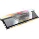 A small tile product image of Corsair Vengeance RGB 48GB Kit (2x24GB) XMP DDR5-8400 C40 CUDIMM (Silver)
