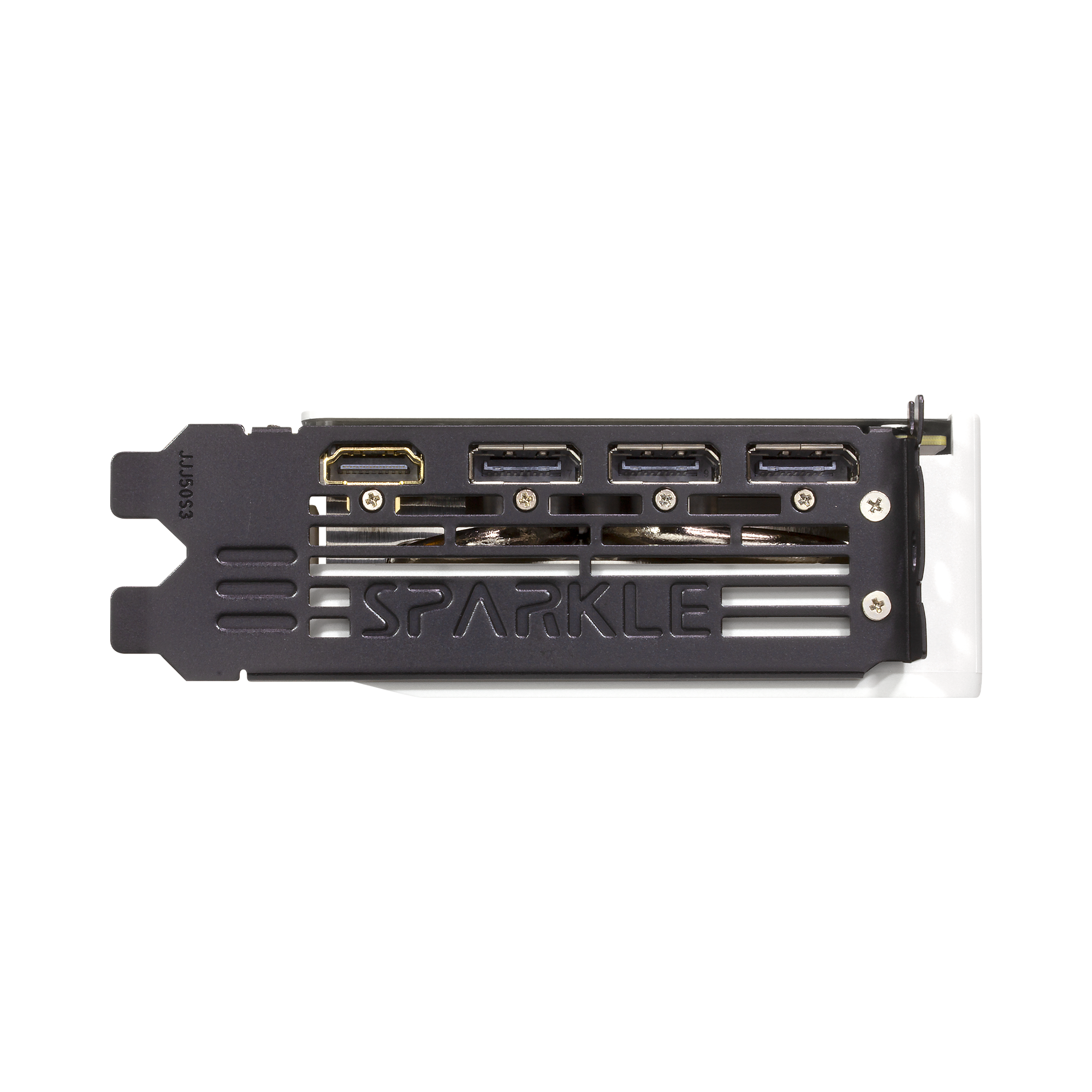 A large main feature product image of SPARKLE Intel Arc Battlemage B570 GUARDIAN Luna OC 10GB GDDR6