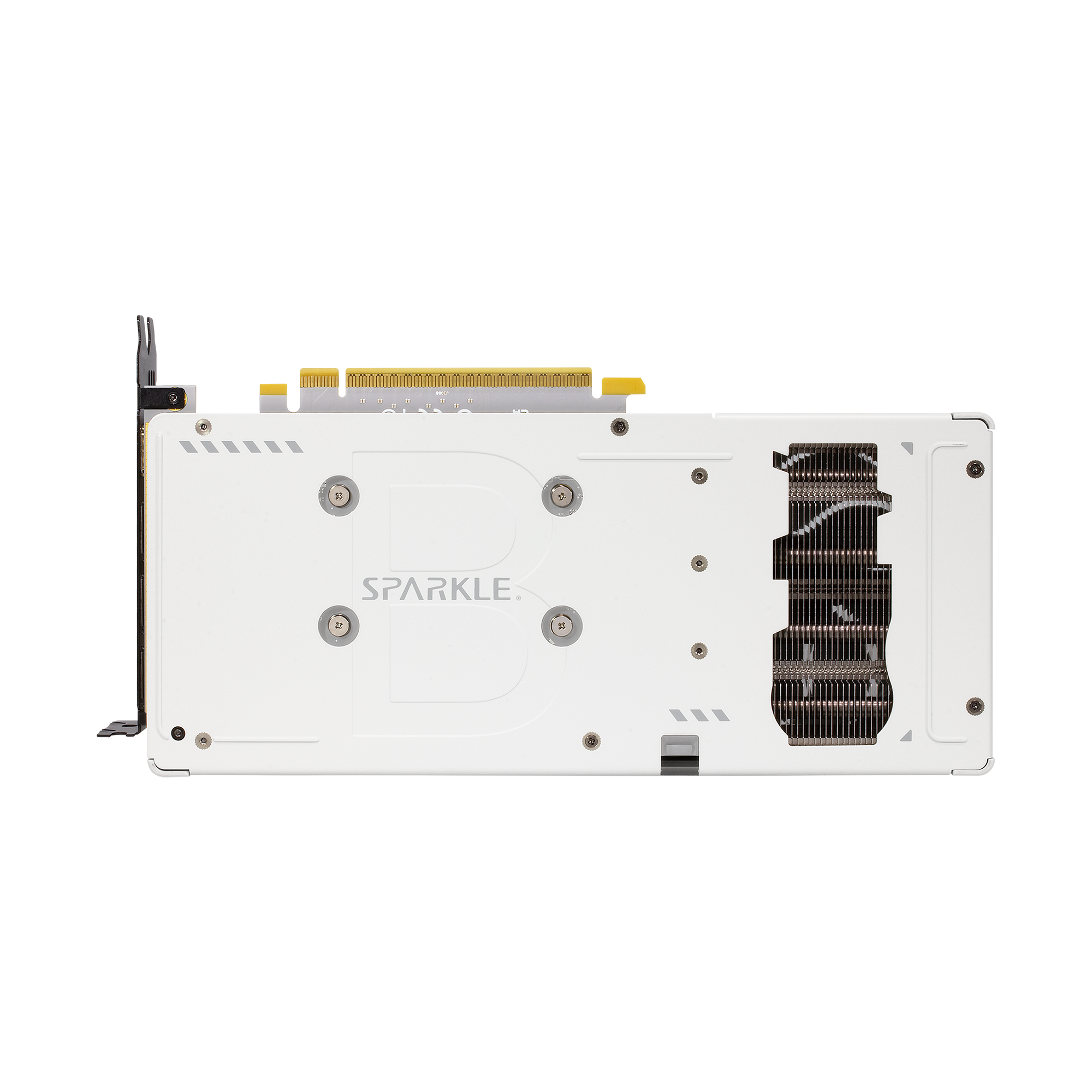 A large main feature product image of SPARKLE Intel Arc Battlemage B570 GUARDIAN Luna OC 10GB GDDR6