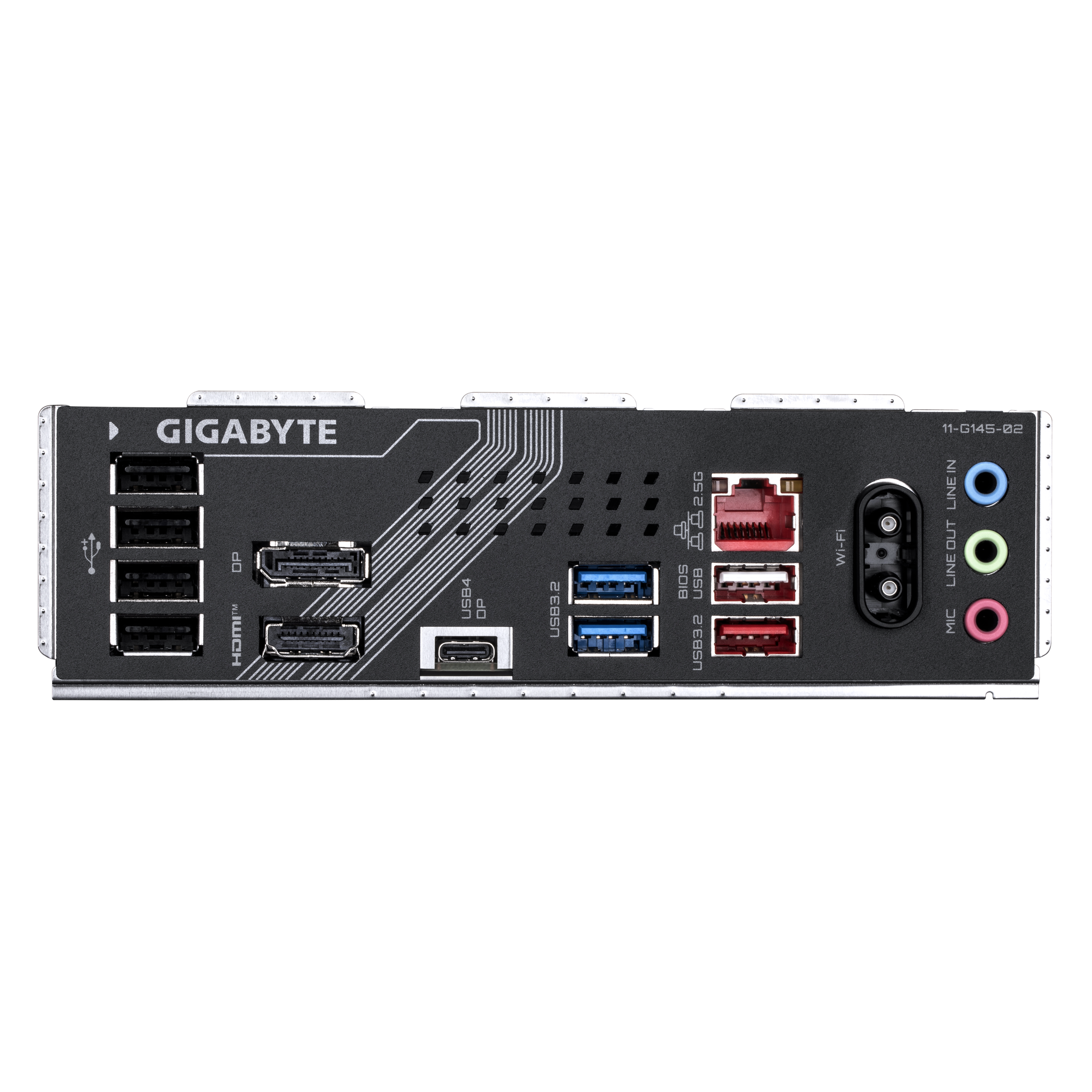 A large main feature product image of Gigabyte B860 Gaming X WiFi6E LGA1851 ATX Desktop Motherboard