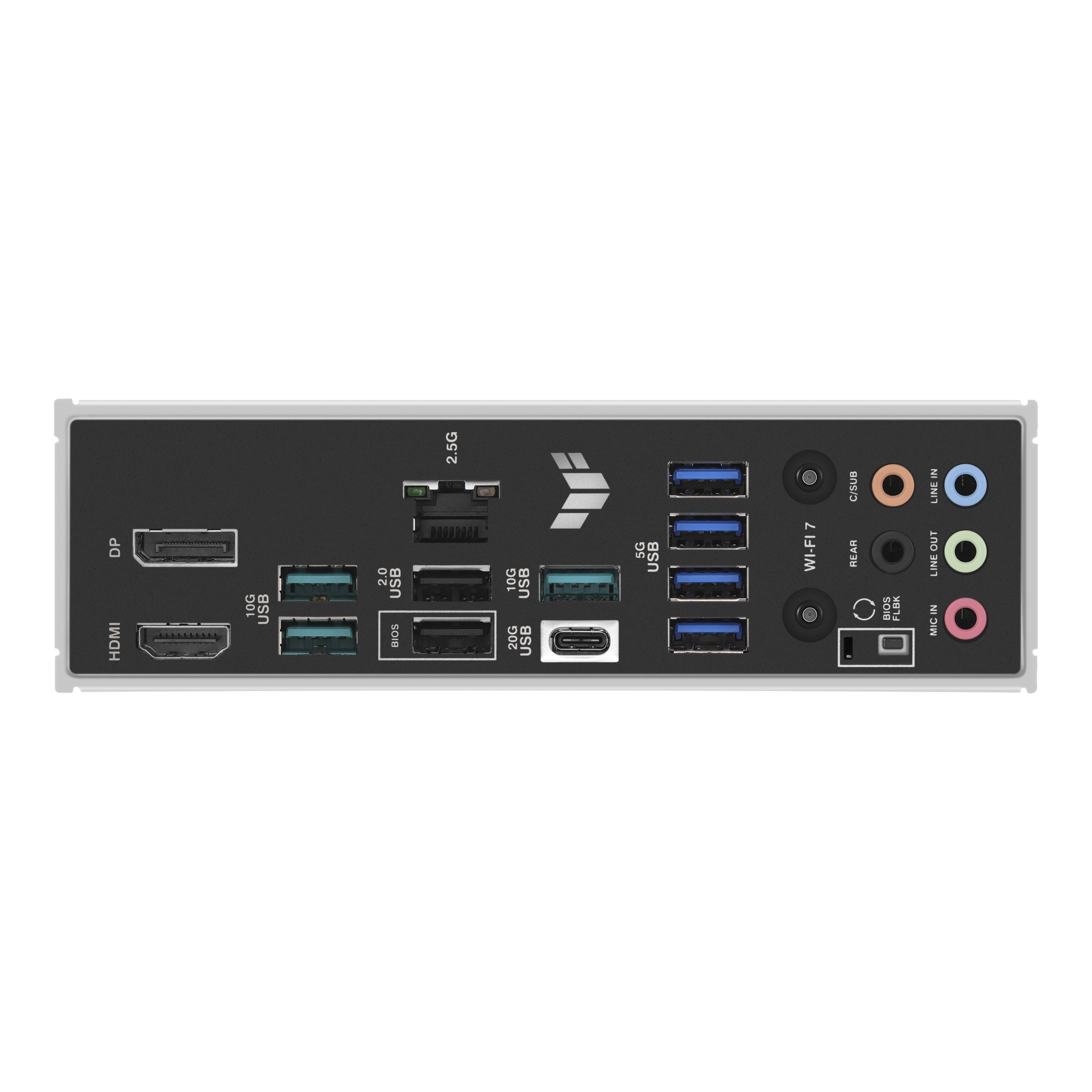 A large main feature product image of ASUS TUF Gaming B850-Plus WiFi AM5 ATX Desktop Motherboard