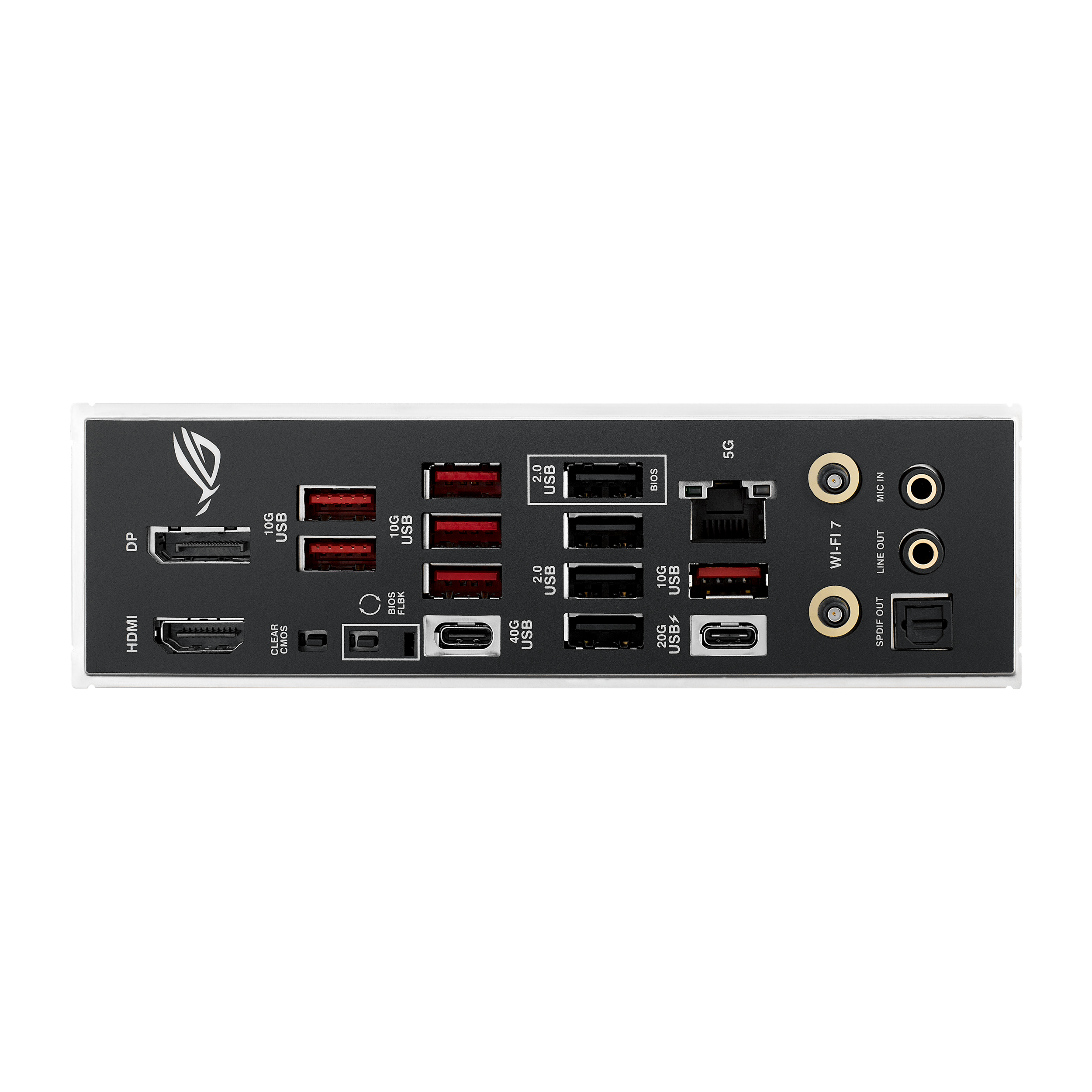 A large main feature product image of ASUS ROG Strix B850-E Gaming WiFi AM5 ATX Desktop Motherboard