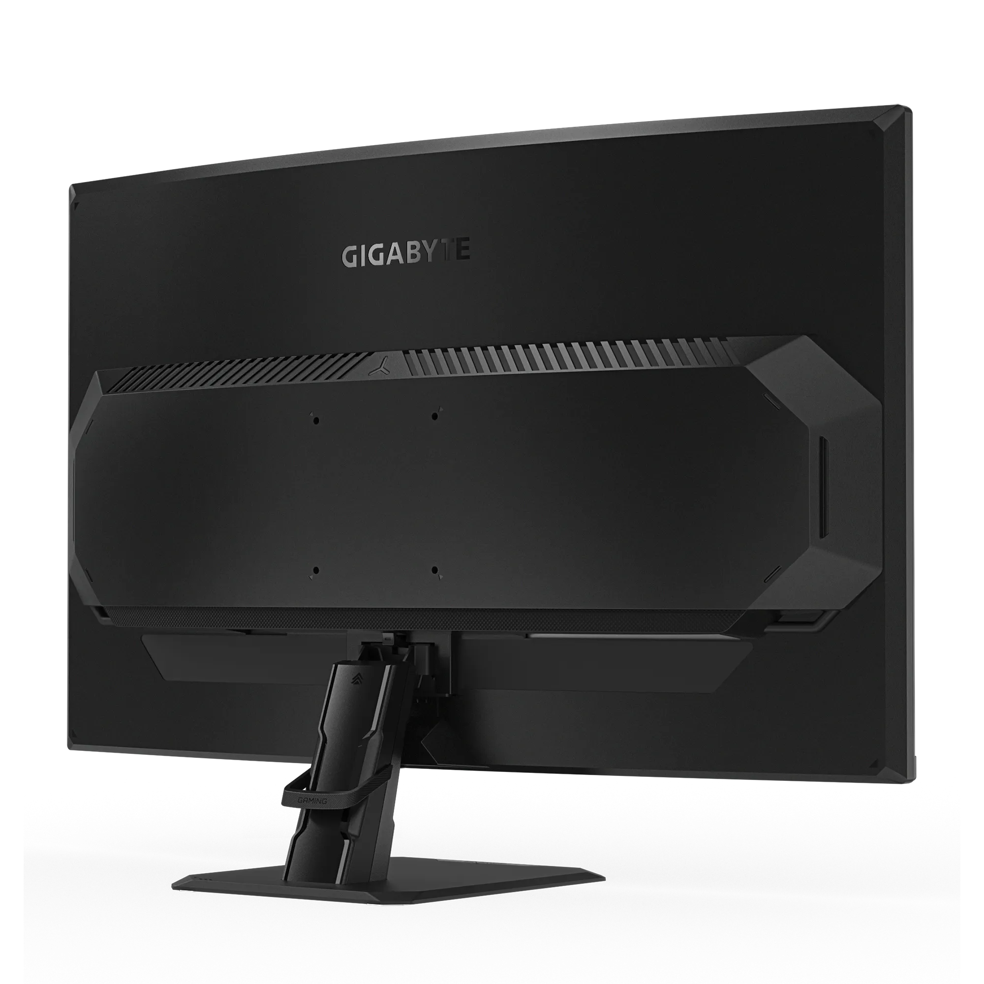 A large main feature product image of Gigabyte GS32QCA - 31.5" Curved 180Hz VA Gaming Monitor