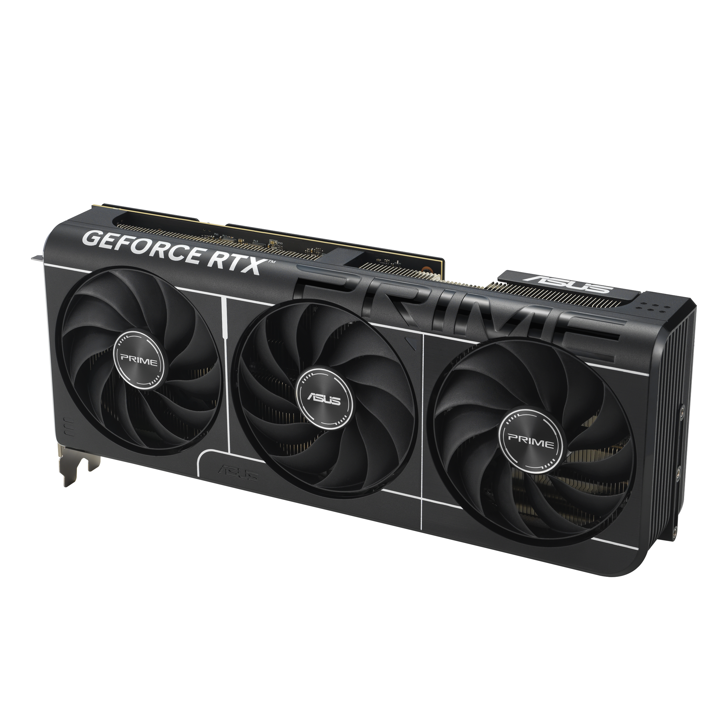 A large main feature product image of ASUS GeForce RTX 5070 Ti Prime OC 16GB GDDR7