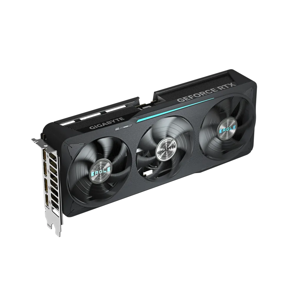 A large main feature product image of Gigabyte GeForce RTX 5070 Eagle OC SFF 12GB GDDR7