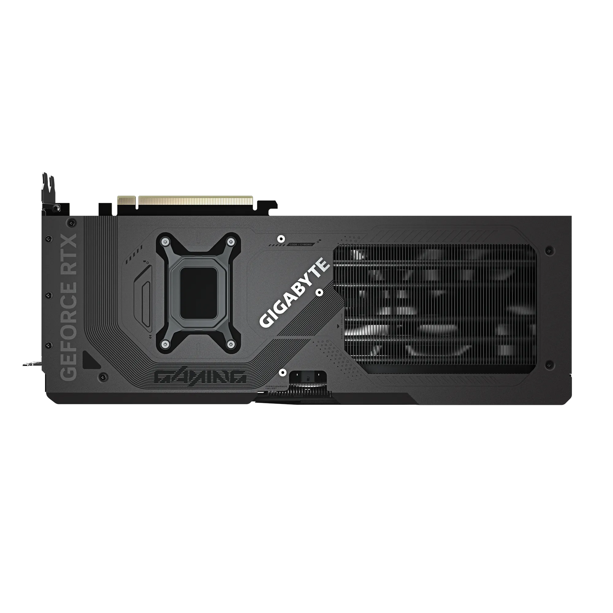 A large main feature product image of Gigabyte GeForce RTX 5070 Gaming OC 12GB GDDR7