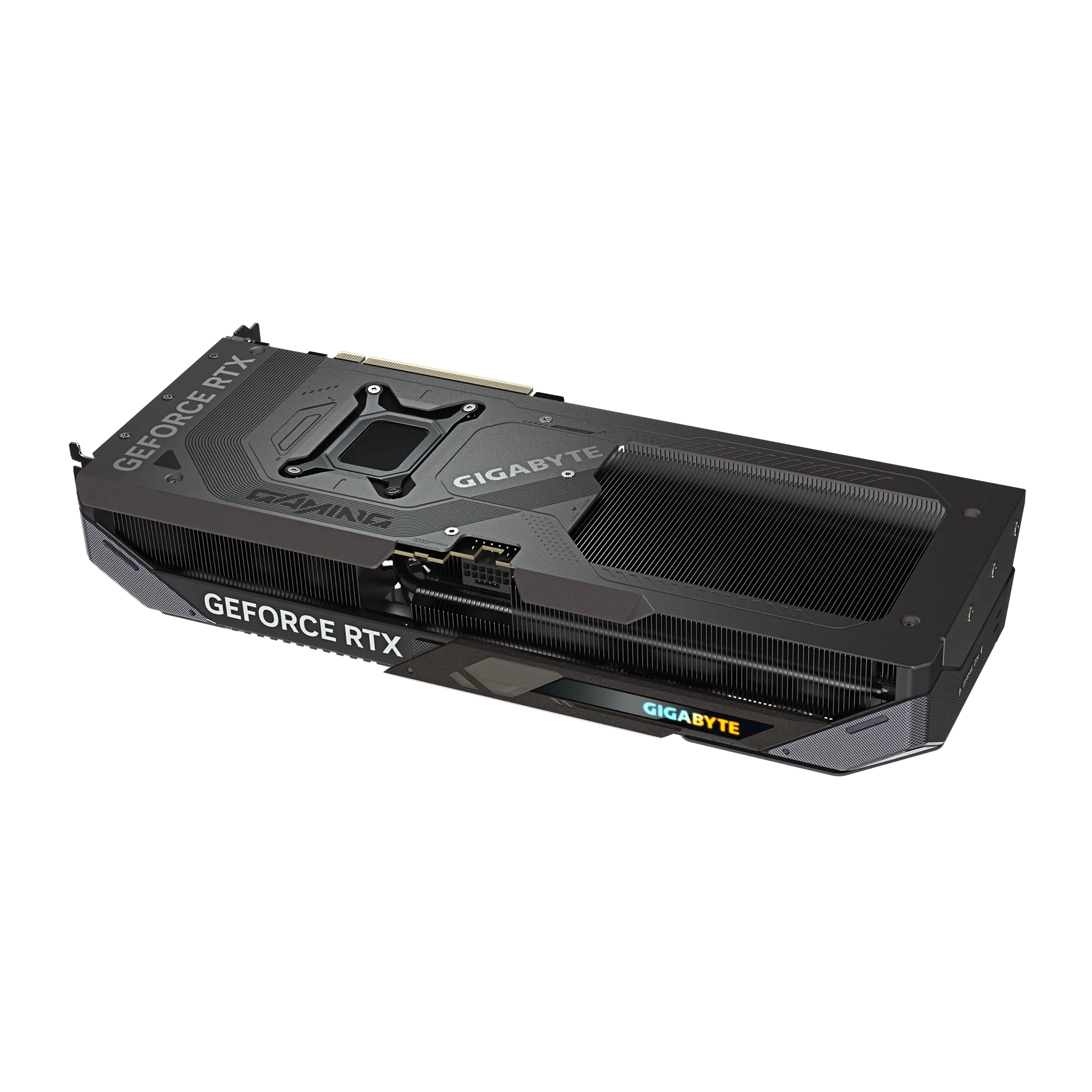A large main feature product image of Gigabyte GeForce RTX 5070 Gaming OC 12GB GDDR7