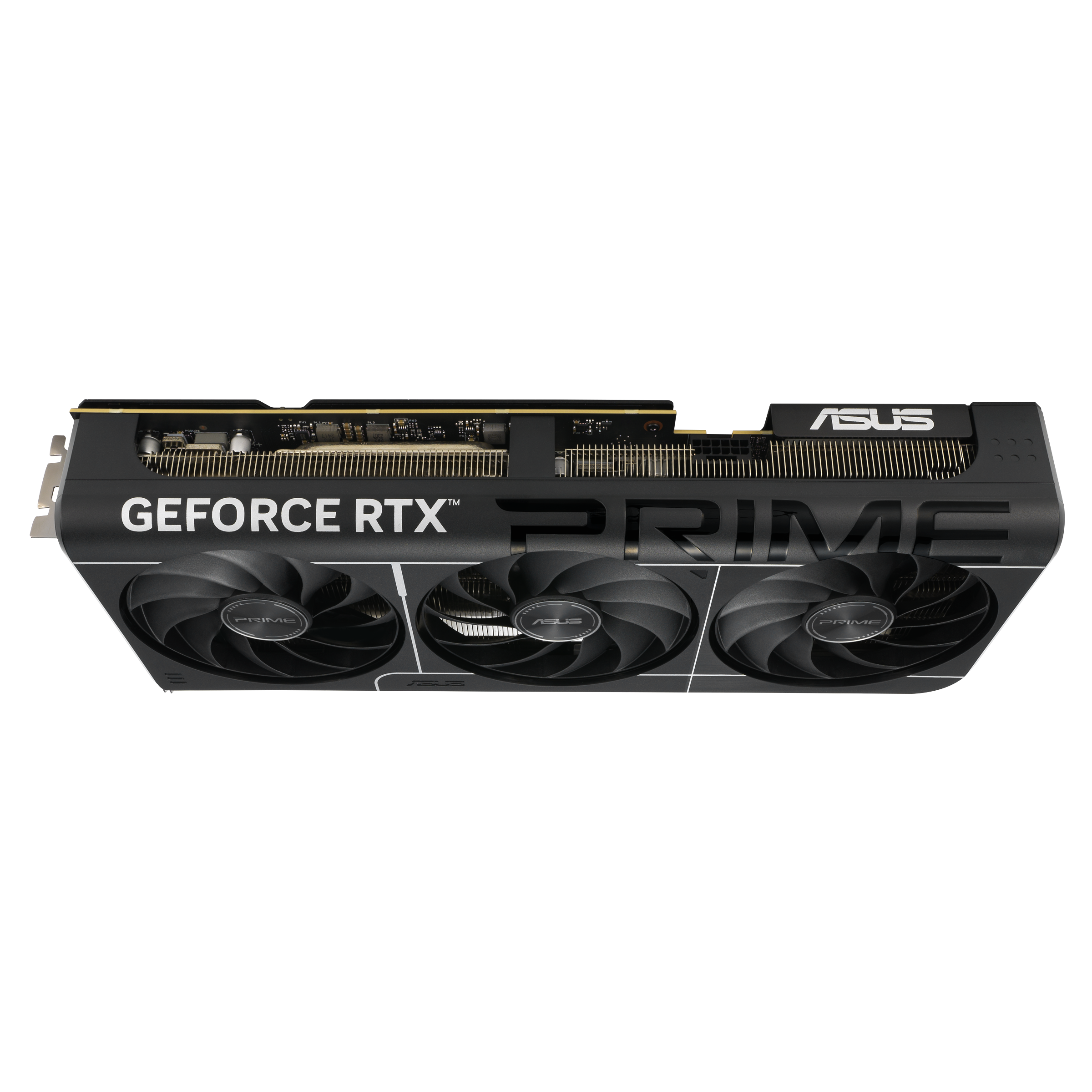 A large main feature product image of ASUS GeForce RTX 5080 Prime OC 16GB GDDR7