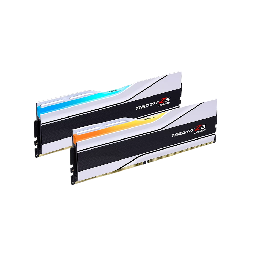 A large main feature product image of G.Skill Trident Z5 Neo 32GB Kit (2x16GB) DDR5-6000 C28 - White