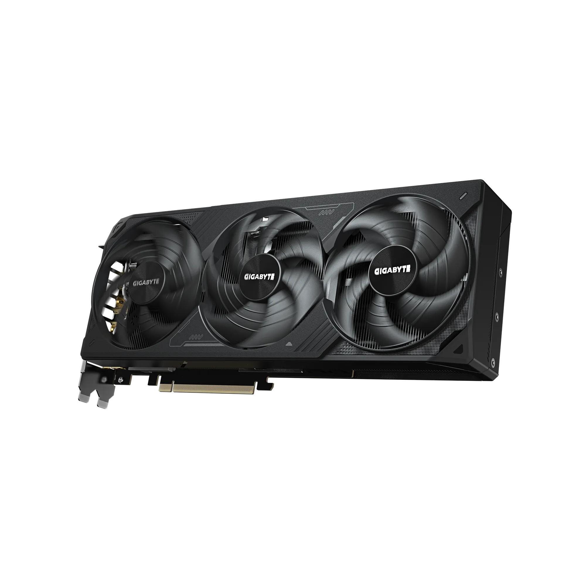 A large main feature product image of Gigabyte GeForce RTX 5070 Ti Windforce OC SFF 16GB GDDR7
