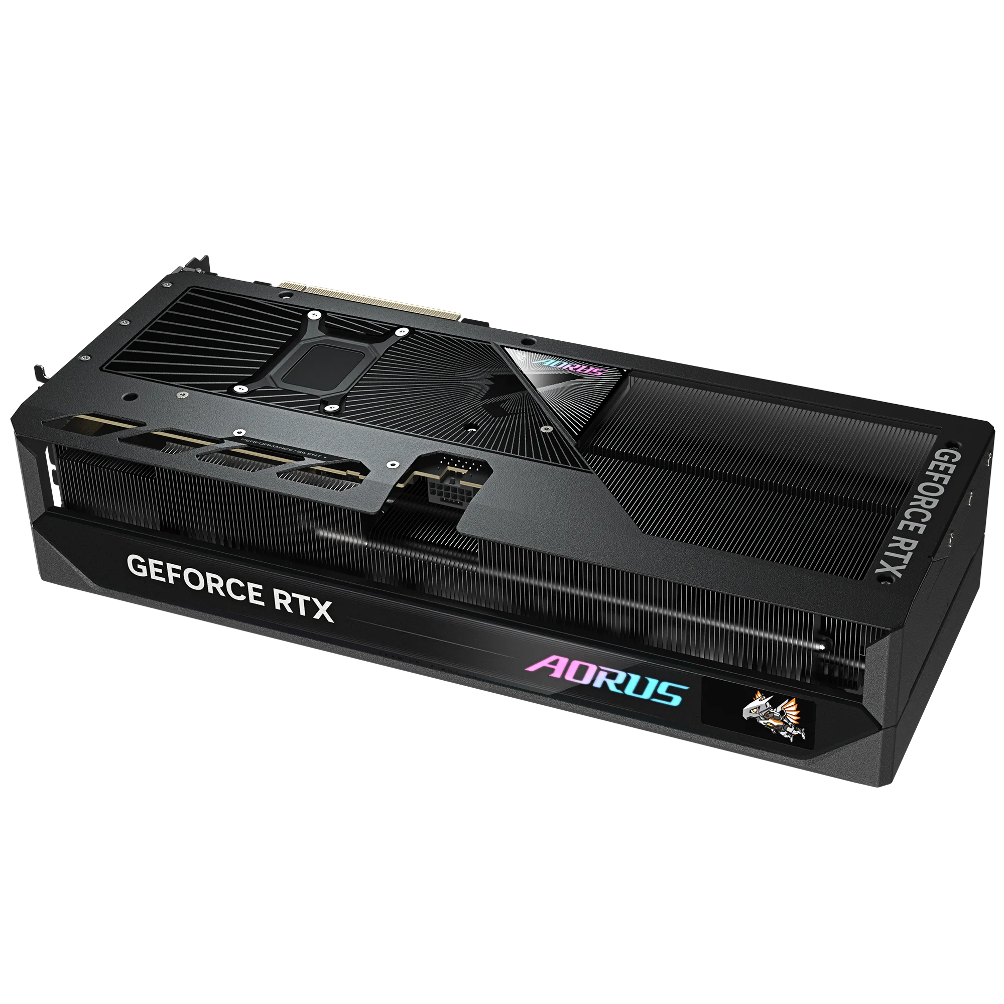 A large main feature product image of Gigabyte GeForce RTX 5080 Aorus Master 16GB GDDR7