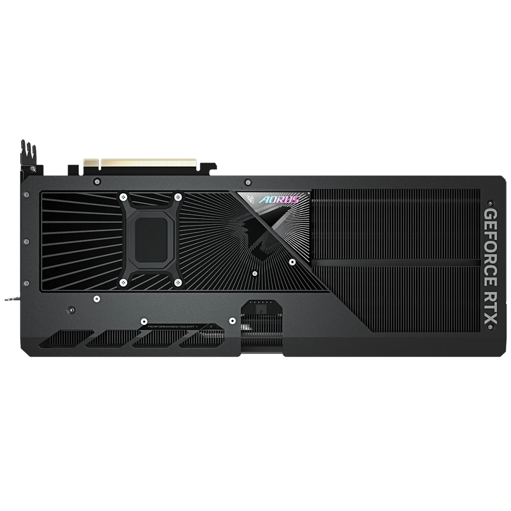 A large main feature product image of Gigabyte GeForce RTX 5080 Aorus Master 16GB GDDR7