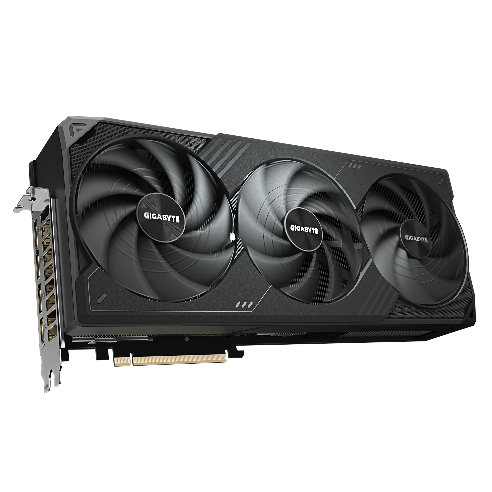 A large main feature product image of Gigabyte GeForce RTX 5090 Windforce OC 32GB GDDR7